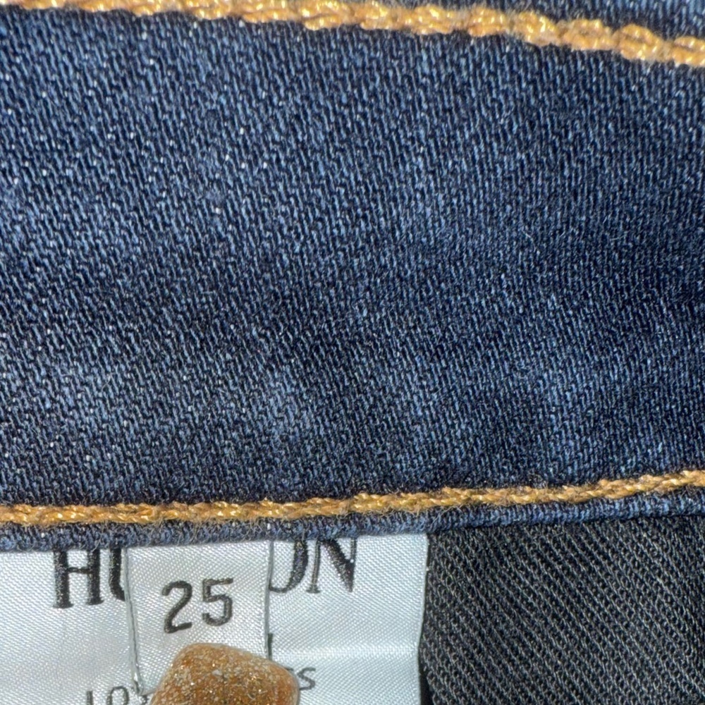 Hudson Jeans Nico Mid-Rise Super Skinny – Dark Denim – Size 25 - Picture 13 of 15